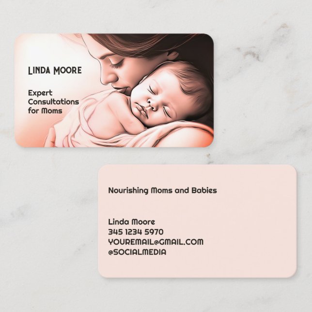 Lactation Breastfeeding Business Card (Front/Back)