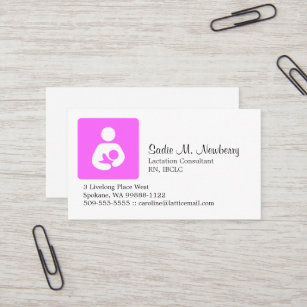 Lactation Consultant Business Card
