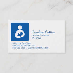 Lactation Consultant Business Card