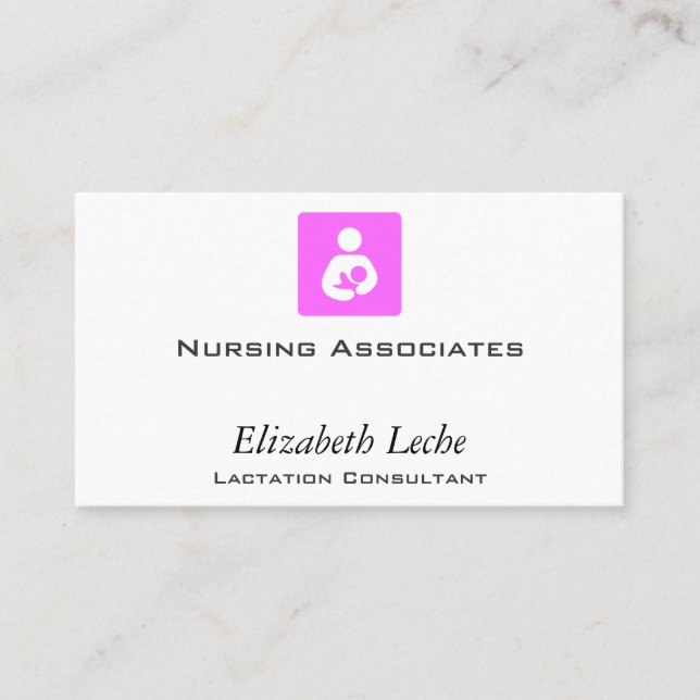Lactation Consultant Business Card (Front)