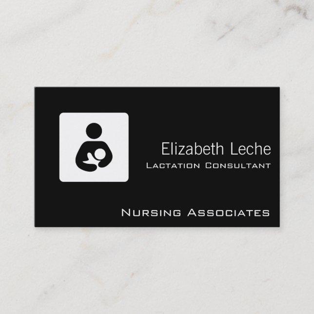 Lactation Consultant Business Card (Front)