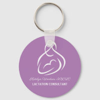 Lactation Consultant Custom Purple Breastfeeding
