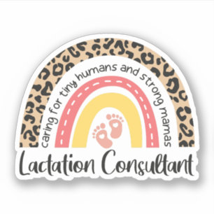Lactation Consultant Leopard Rainbow Breastfeeding