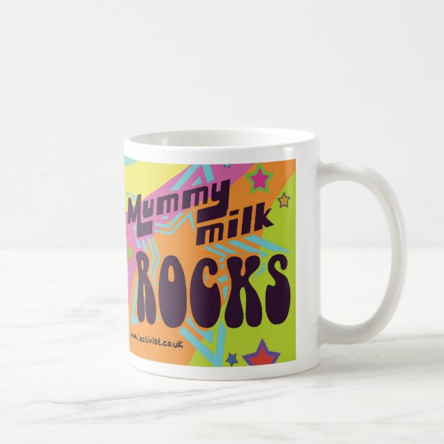 Lactivist Mummy Milk Rocks Mug (Right)