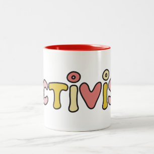 Lactivist Two-Tone Coffee Mug