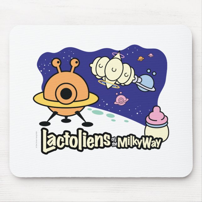 Lactoliens™ Mouse Mat (Front)