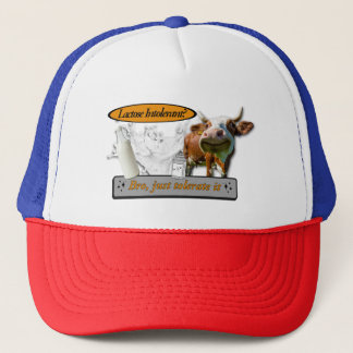 Lactose Intolerant? Just Tolerate It Trucker Hat