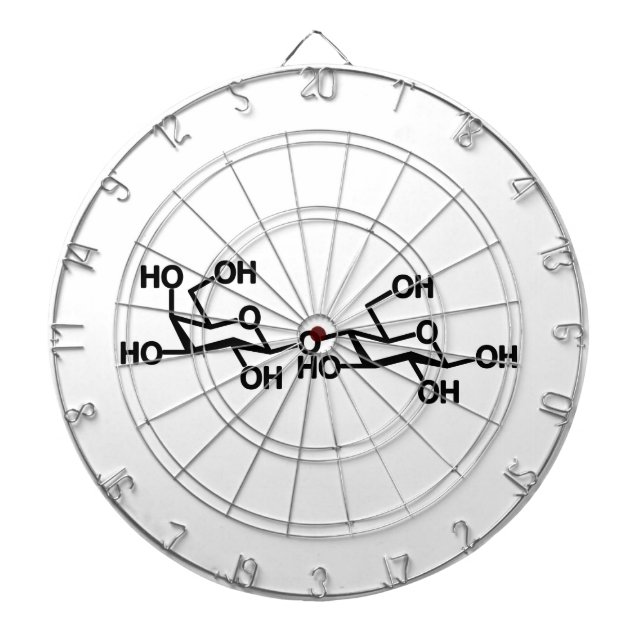 Lactose Milk Structure Dartboard (Front)