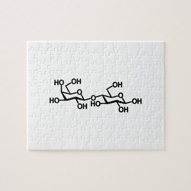 Lactose Milk Structure Jigsaw Puzzle (Horizontal)