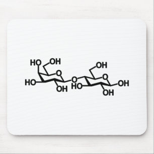 Lactose Milk Structure Mouse Mat
