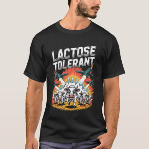 Lactose Tolerant Cow Milk T-Shirt