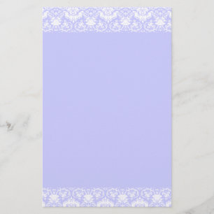 Lacy Damask Border Stationery
