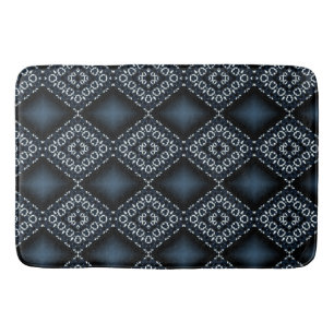 Lacy Diamonds Bath Mat