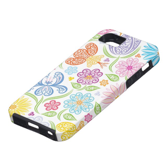 Lacy Floral Pattern iPhone 5 Case (Bottom)