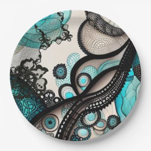 Lacy Lady Paper Plate