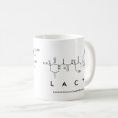 Lacy peptide name mug (Front Right)