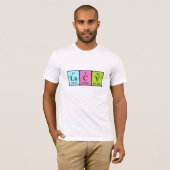 Lacy periodic table name shirt (Front Full)