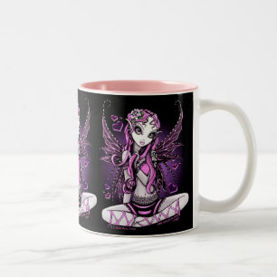 Lacy Pink Fairy Valentines Day Mug
