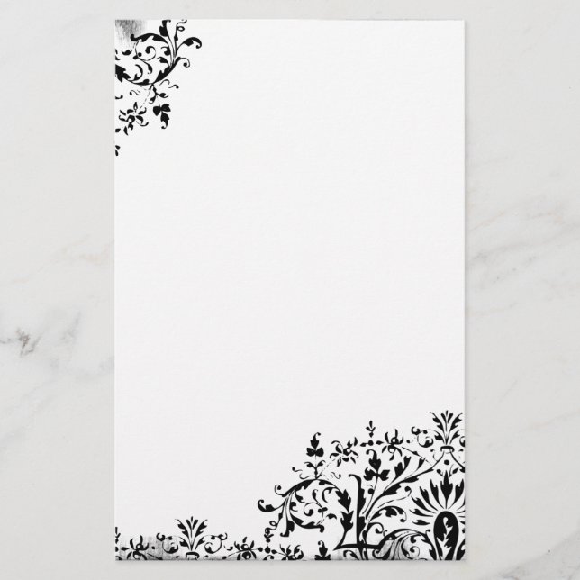 Lacy Romantic Stationary Stationery (Front)