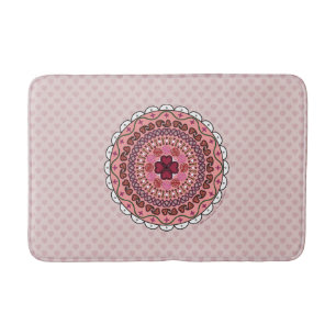 Lacy Valentine's Day Bath Mat