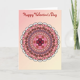 Lacy Valentine's Day Card