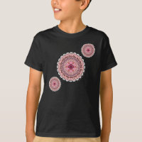 Lacy Valentine's Day Kid's and Baby Dark Shirt