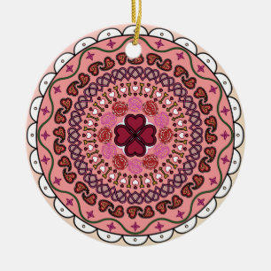 Lacy Valentine's Day Ornament