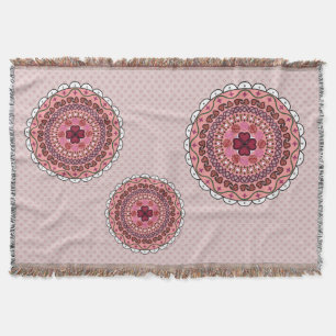 Lacy Valentine's Day Throw Blanket