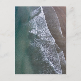 Lacy Waves Whitesands Bay Wales Postcard