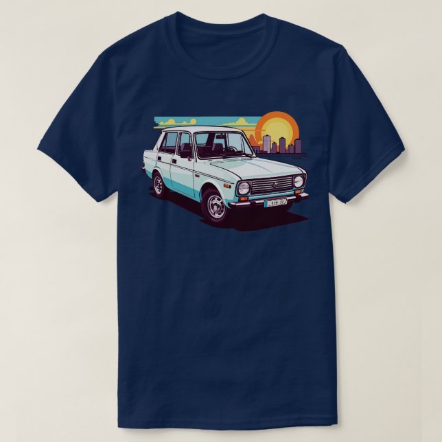 Lada Russian T-Shirt (Design Front)
