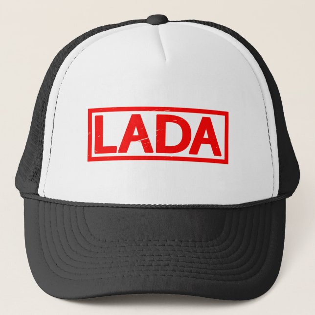 Lada Stamp Trucker Hat (Front)