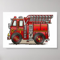 Ladder Fire Truck