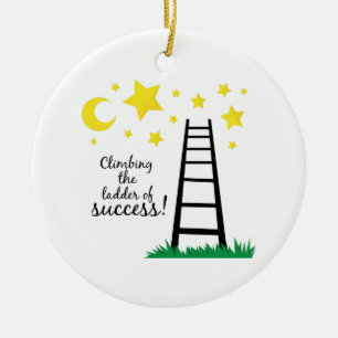 Ladder of Success Ceramic Tree Decoration
