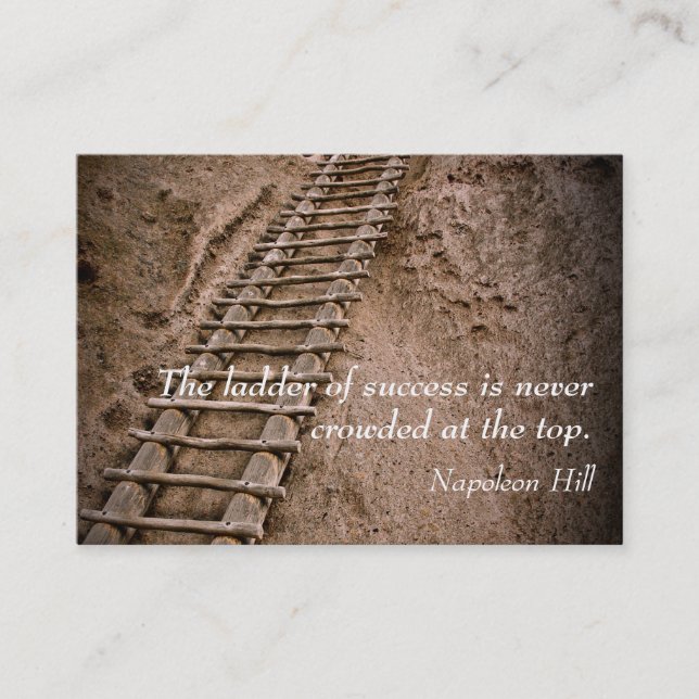 Ladder of Success Determination Business Cards (Front)