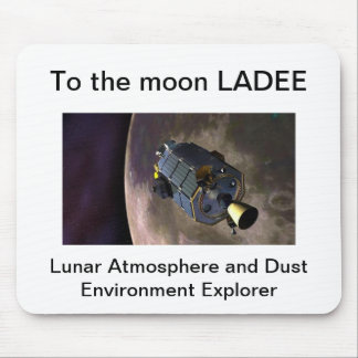 LADEE moon mission mousepad