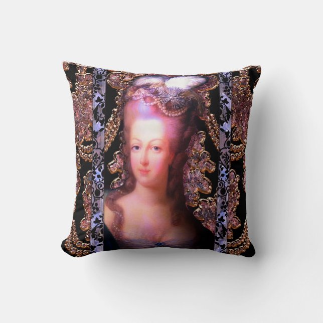 Ladee Plume French Baroque Cushion (Front)