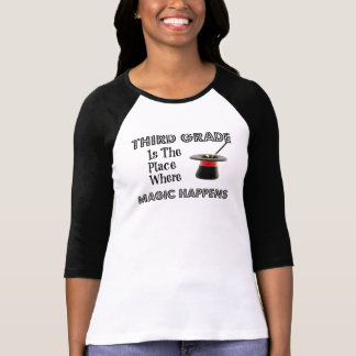 Ladies 3/4 Sleeve Shirt ThirdGradeMagic