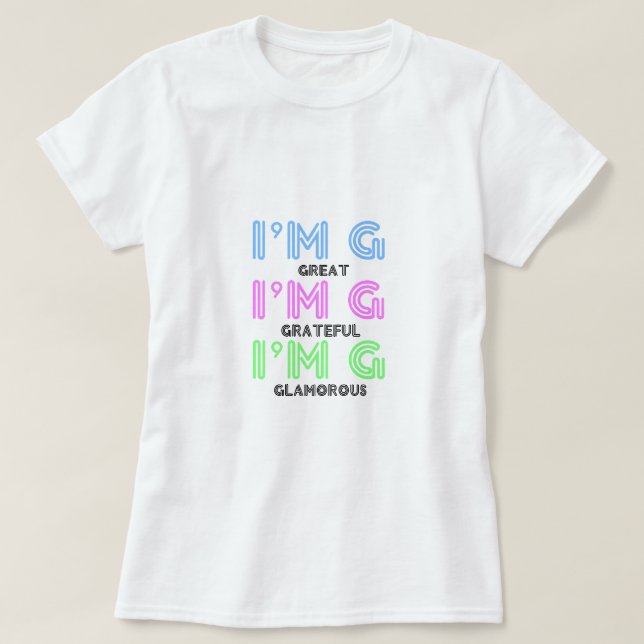 Ladies 3G T-Shirt (Design Front)