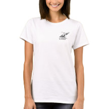 Ladies ALAXSXAQ - Humpback Whale T-Shirt