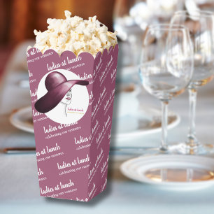 Ladies at Lunch – Chic Popcorn Favour Box