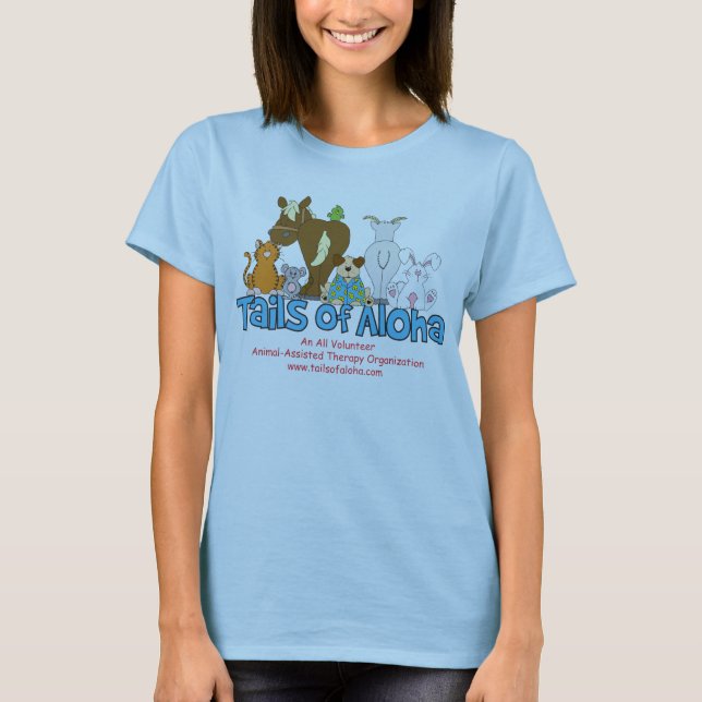 Ladies Baby Doll Fitted Tshirt (Front)