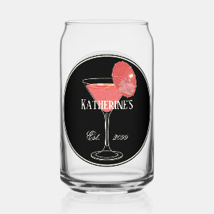 Ladies Bar She Shed Drinkware Set Can Glass