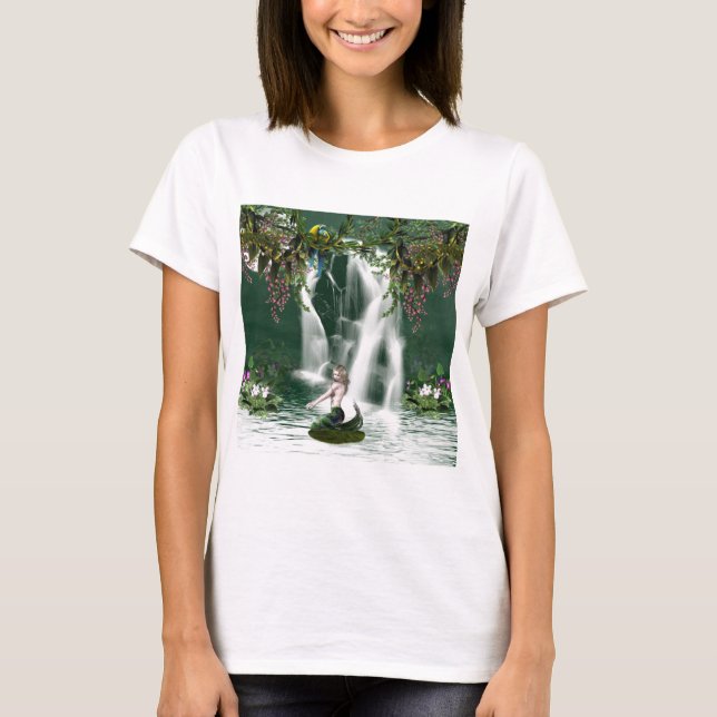 Ladies Basic T-Shirt Template - Customised (Front)