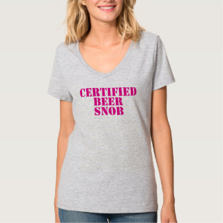 Ladies Beer Snob T-Shirt