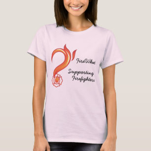 Ladies Burnout FireWhat T-Shirt (Fitted)