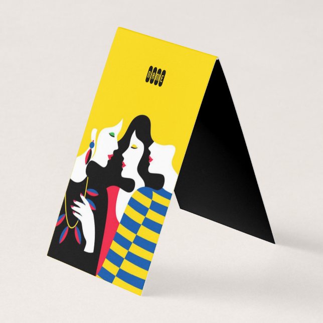 lADIES Business Card (Front)