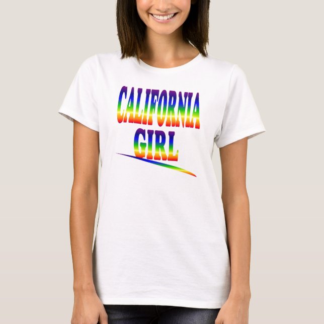 LADIES CALIFORNIA GIRL SPAGHETTI TOP (Front)