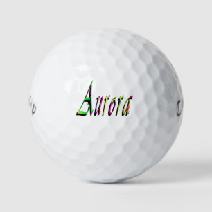 Ladies Called Aurora, Golf Balls