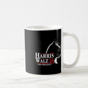 Ladies Cat Harris Wheimer 24 For President Electio Coffee Mug