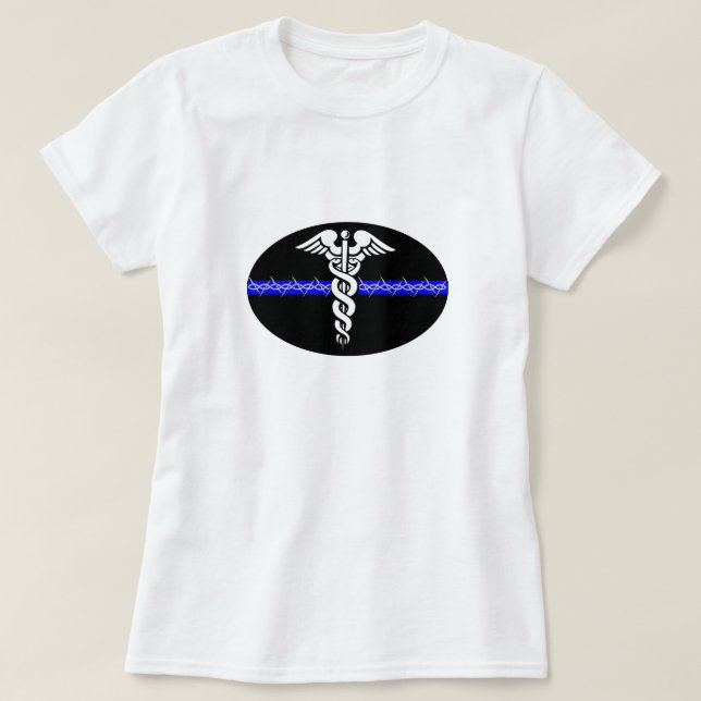 Ladies Correctional Nurse Tee (Design Front)